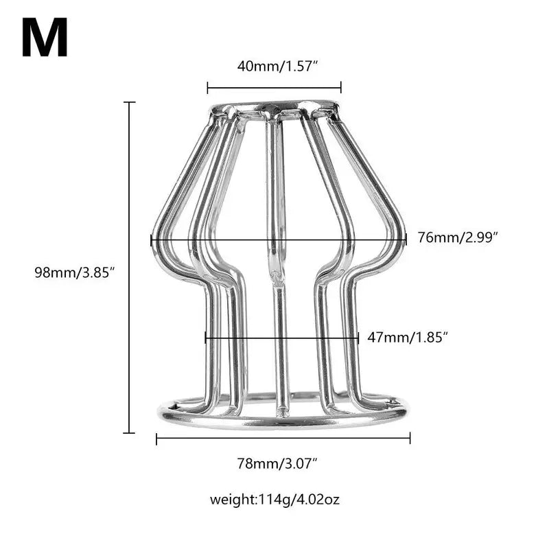 Hollow Spreader Speculum Tunnel Butt Plug Sex Toy Prostate Probe