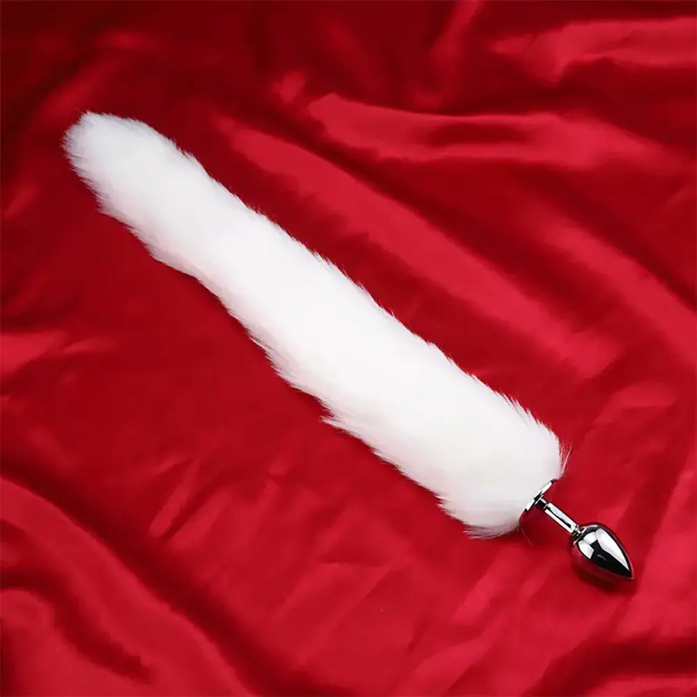 Fox Tail Anal Plug Animals Role-playing Sex Games Man Woman Sex Toy