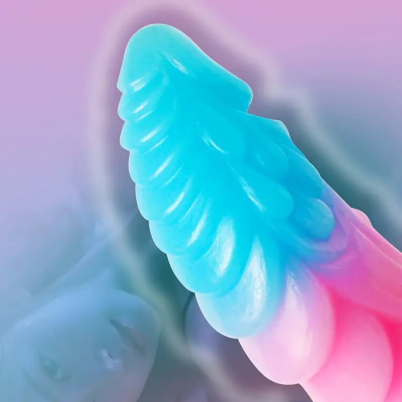 SM Shaped Luminous Anal Plug Silicone BDSM Sex Toy For Men Women