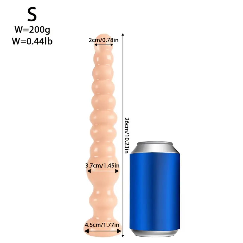 Long Anal Bead Smooth Anal Plug Big Butt Plug Sex Toy For Men Women