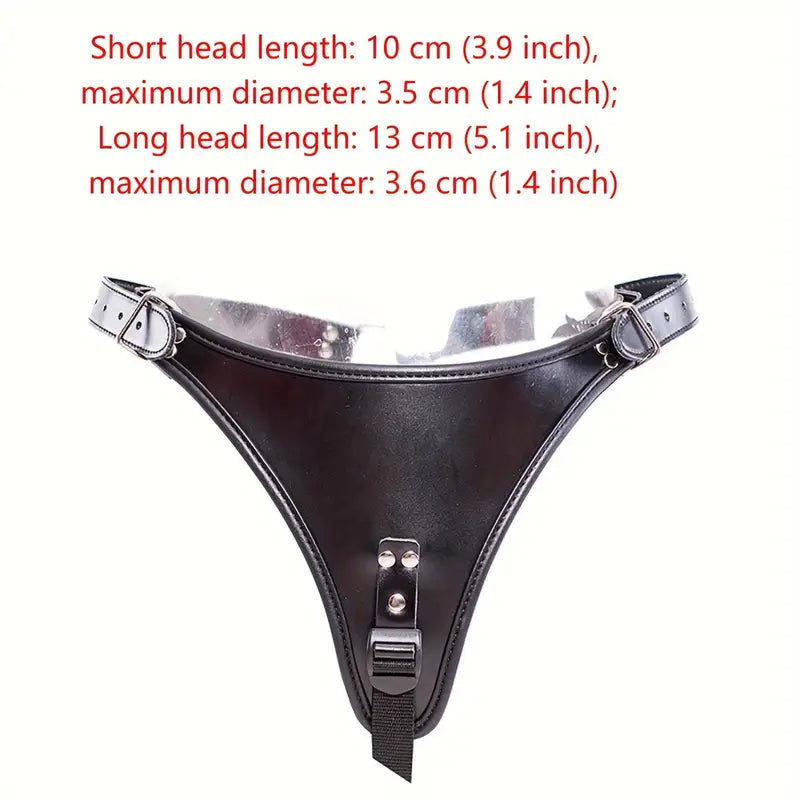 Restraint Thong Double-Headed Penis Silicone Strap-On Bondage Dildos