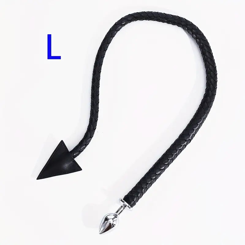 BDSM Whip Compilation Tail With Anal Plug Set Adult Sex Game Whip