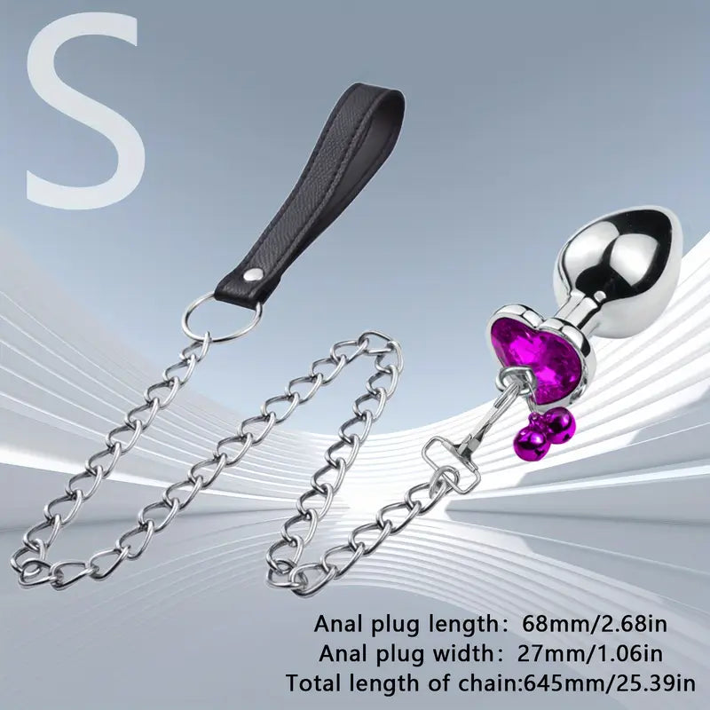 BDSM Butt Plug K Metal Sex Toy Fetish Stainless Steel Butt Plug