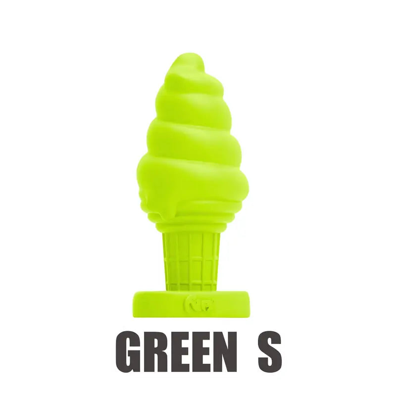 Ice Cream Silicone Butt Plug Soft Anal Sex Toy For Love Masturbation Sex