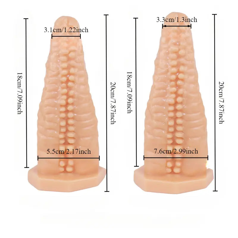 Succulent Jewel Tower Anal Plug Unisex BDSM PVC Anal Sex Toy