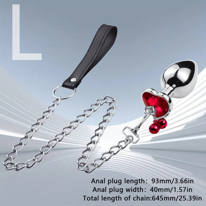 BDSM Butt Plug K Metal Sex Toy Fetish Stainless Steel Butt Plug