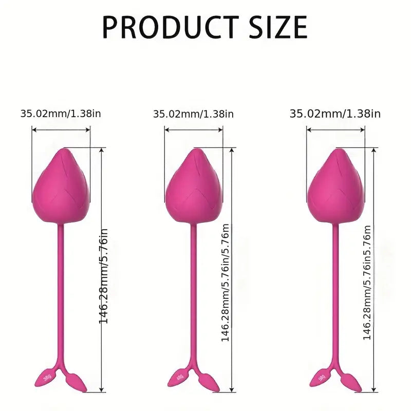Skin-Friendly Realistic Tightening Training 3-Pack Silicone Anal Sex Toy