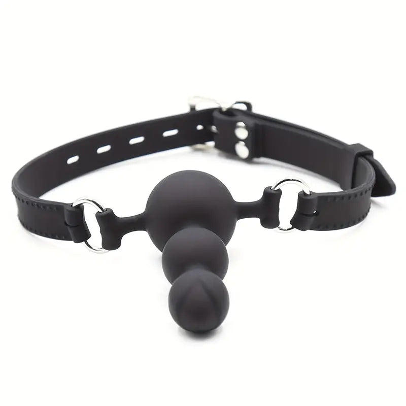 Restraint Adult Bondage Adjustable Strap On Mouth Plug BDSM Couples Kit