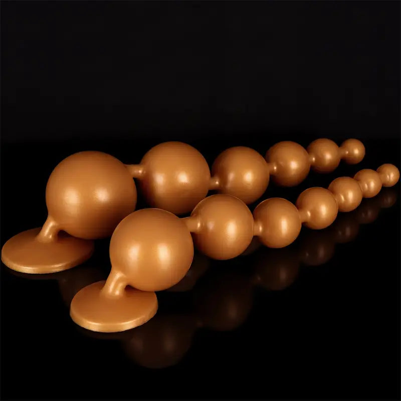 Silicone Bead Anal Plug Long Butt Plug For Dilation Big Ball Beads For Adults