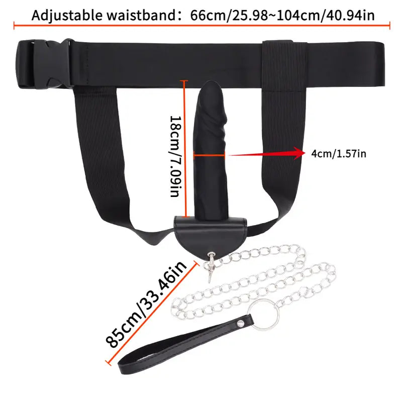 BDSM Bondage Sex Toy Set Cock Harness Underwear Wearable Anal Plug