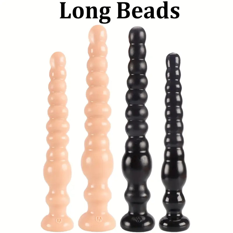 Long Anal Bead Smooth Anal Plug Big Butt Plug Sex Toy For Men Women
