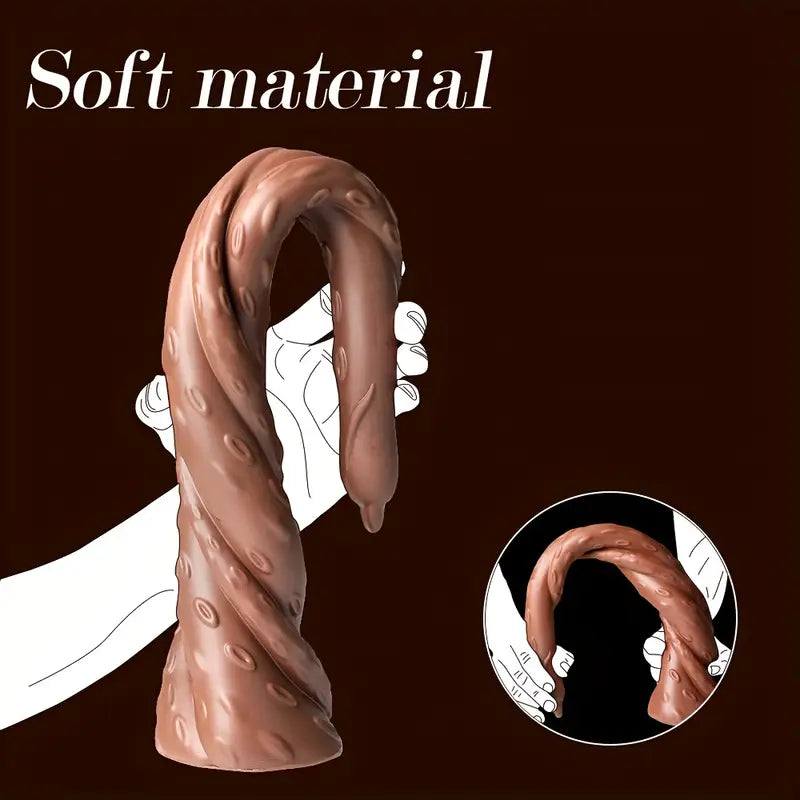 17 Inch TPR Real Touch Soft Dildo Extra Long Giant Monster Animal Dildo