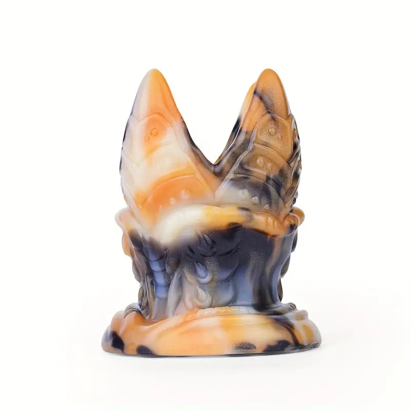 Soft Silicone Colorful Special-Shaped Hollow Peek Anal Plug For Games