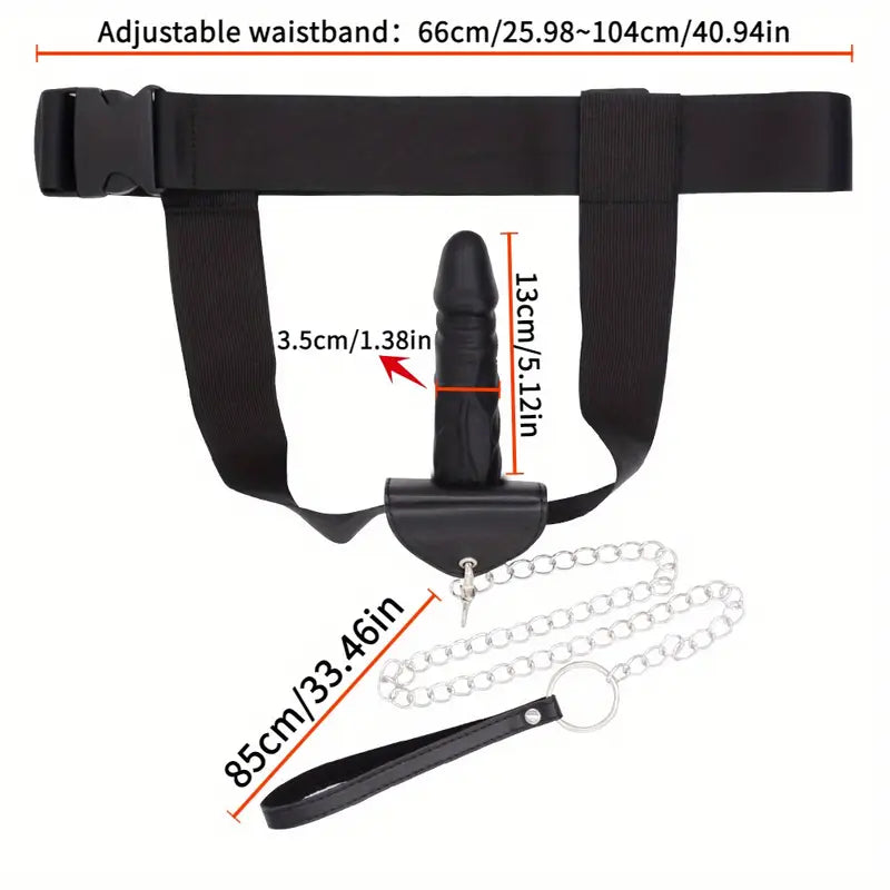 BDSM Bondage Sex Toy Set Cock Harness Underwear Wearable Anal Plug