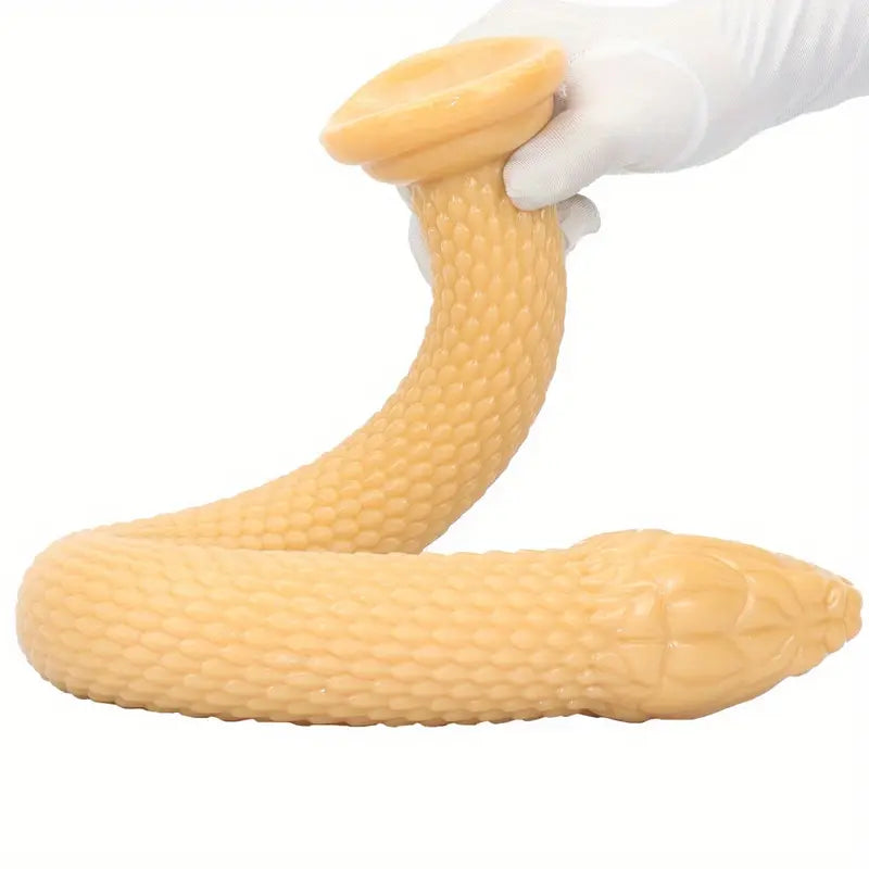 Special-shaped Snake Head Anal Plug Scales Stimulation Anal Expander