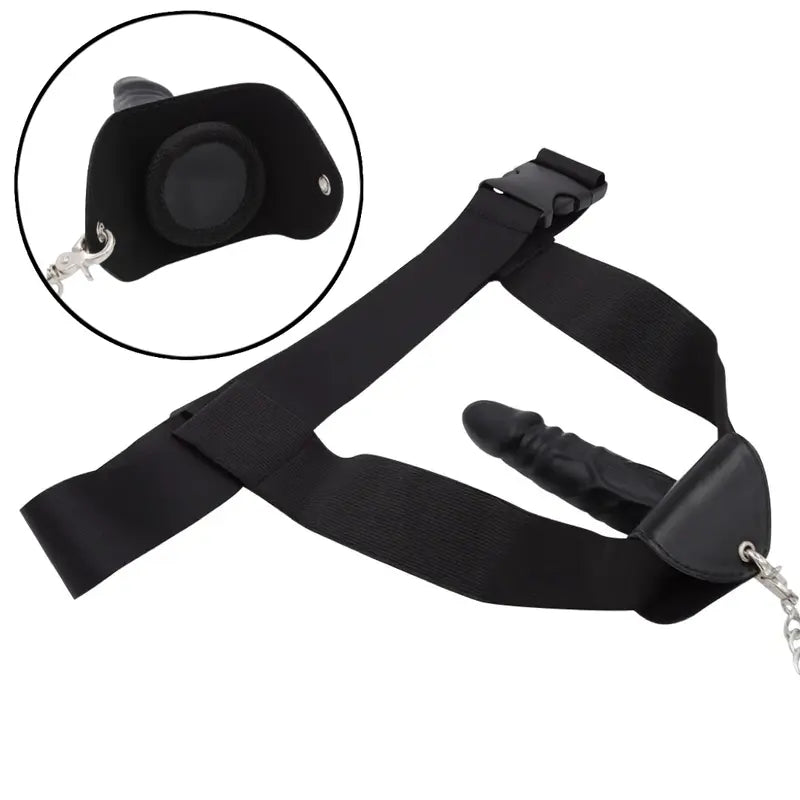 BDSM Bondage Sex Toy Set Cock Harness Underwear Wearable Anal Plug