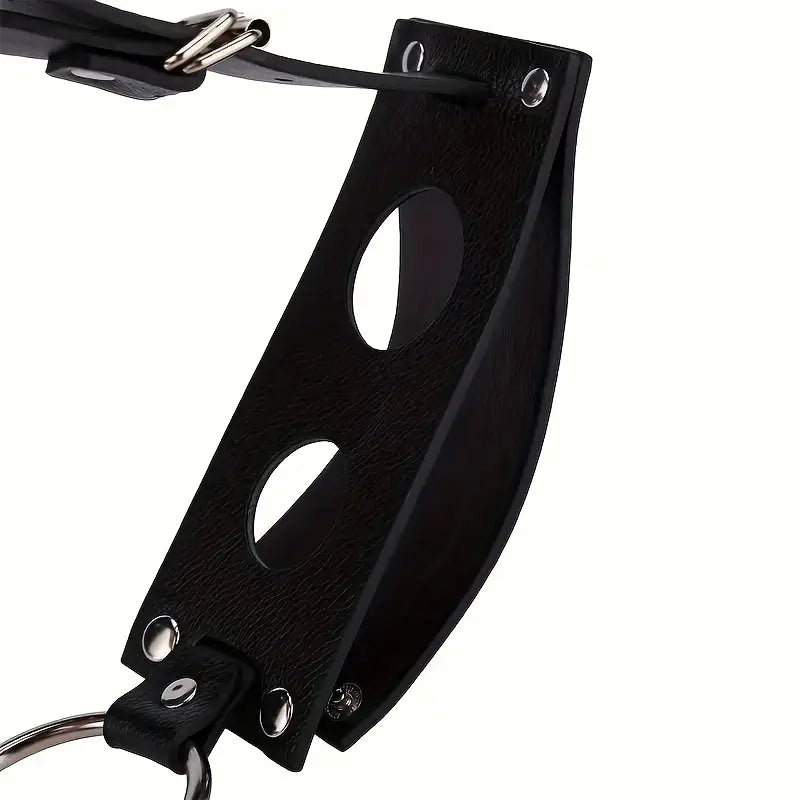 Removable Sexy Adjustable Cock Ring Harness With Anal Plug Dildo Strap