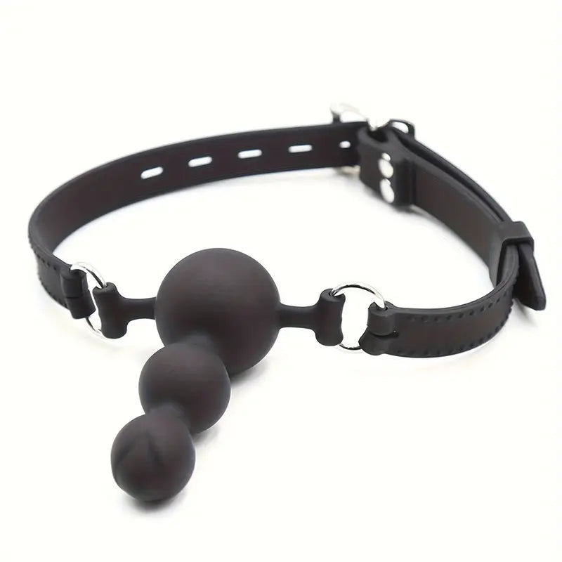 Restraint Adult Bondage Adjustable Strap On Mouth Plug BDSM Couples Kit