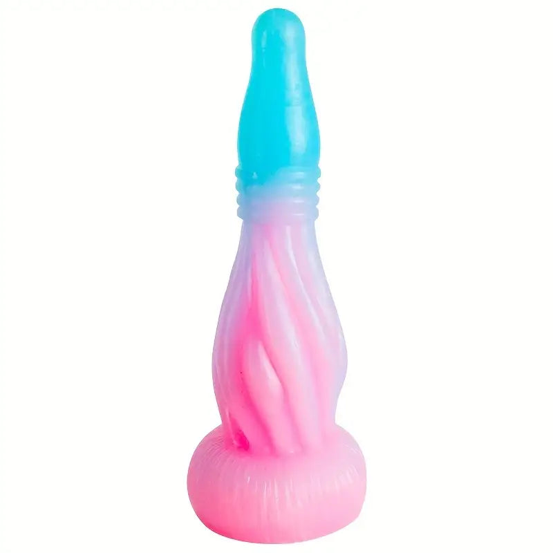 SM Shaped Luminous Anal Plug Silicone BDSM Sex Toy For Men Women