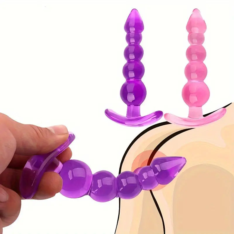 Anal Beads For Women Random Colors Intimate Stimulator For Anal Play