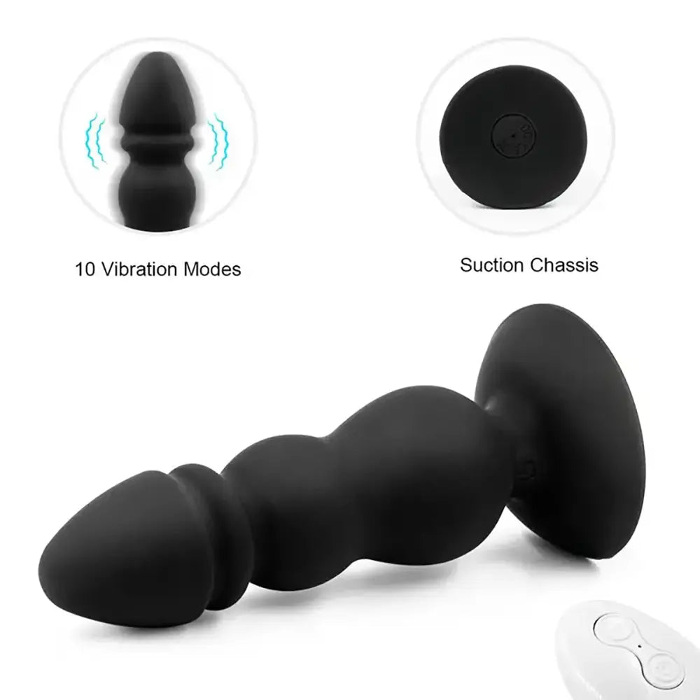 Vibrating Anal Plug 9 Frequency Vibrating Anal Plug Anal Sex Toy
