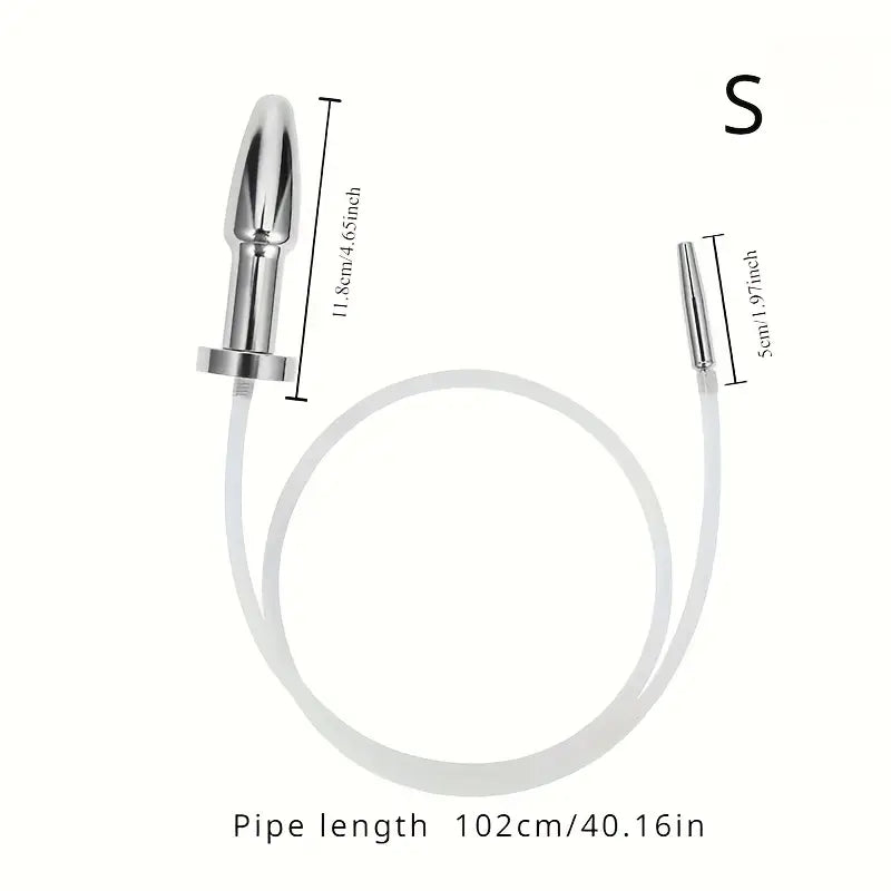 Metal Urethral Dilator Urethra Stimulation With Anal Plug Sex Adult Toy
