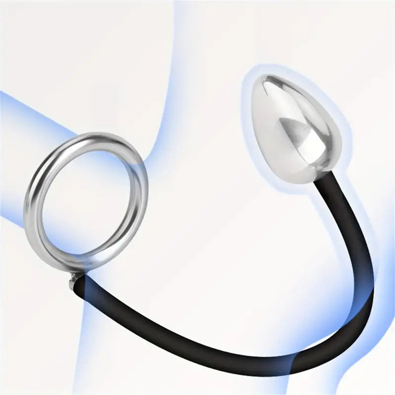 Anal Plug With Penis Ring Butt Plug Waterproof Eroctic Toy For Men