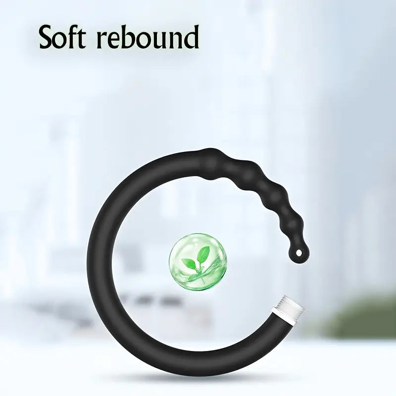 Food-grade Soft Silicone Anal Plug Anal Douche Shower Inflatable Enema