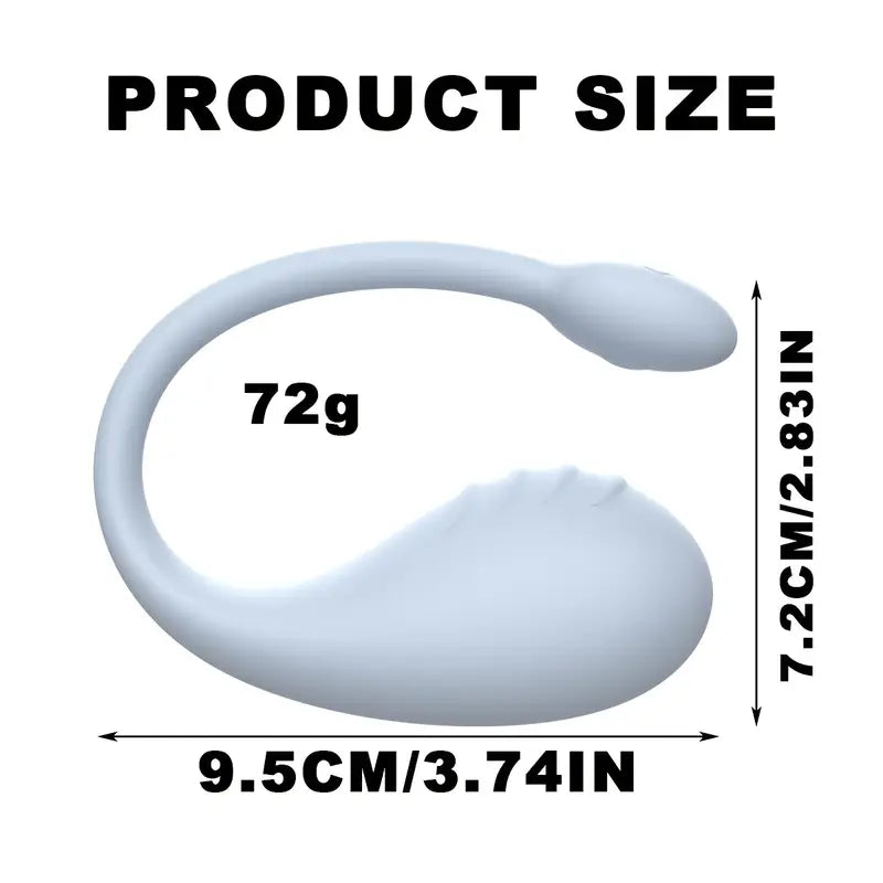 2-speed 8-speed Frequency 10 Modes Vibrating Egg Anal Plug Vibrator