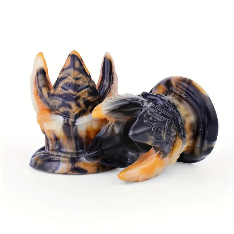 Soft Silicone Colorful Special-Shaped Hollow Peek Anal Plug For Games