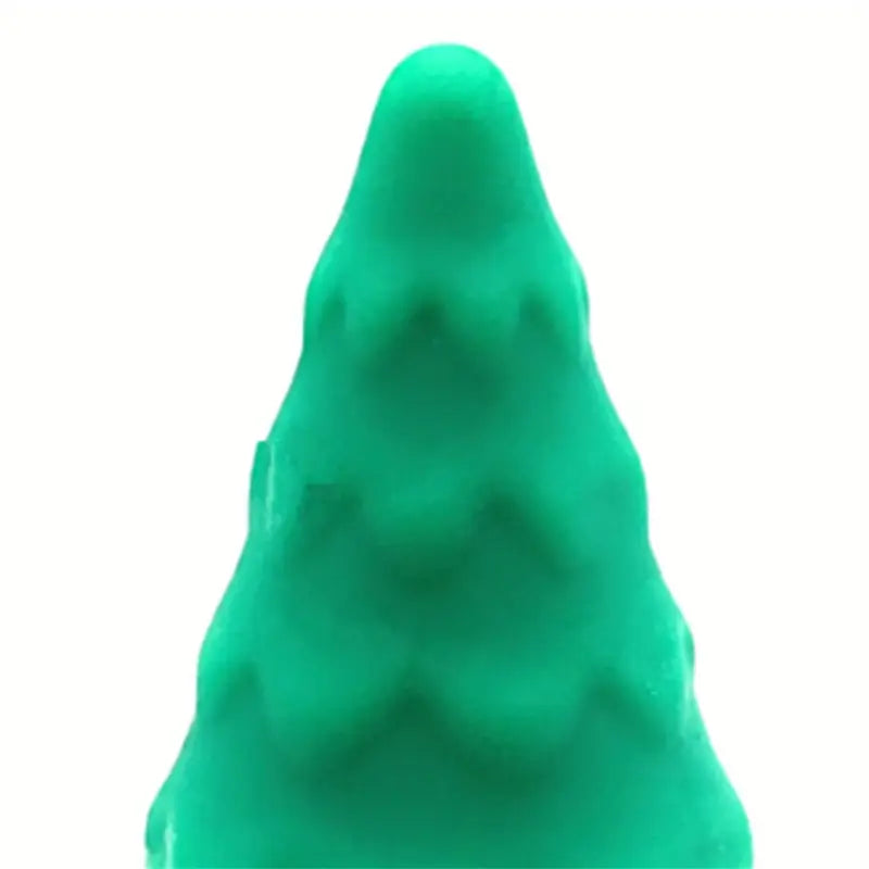 Anal Plug Christmas Tree Shape Anal Butt Plug Dildo with Suction Cup