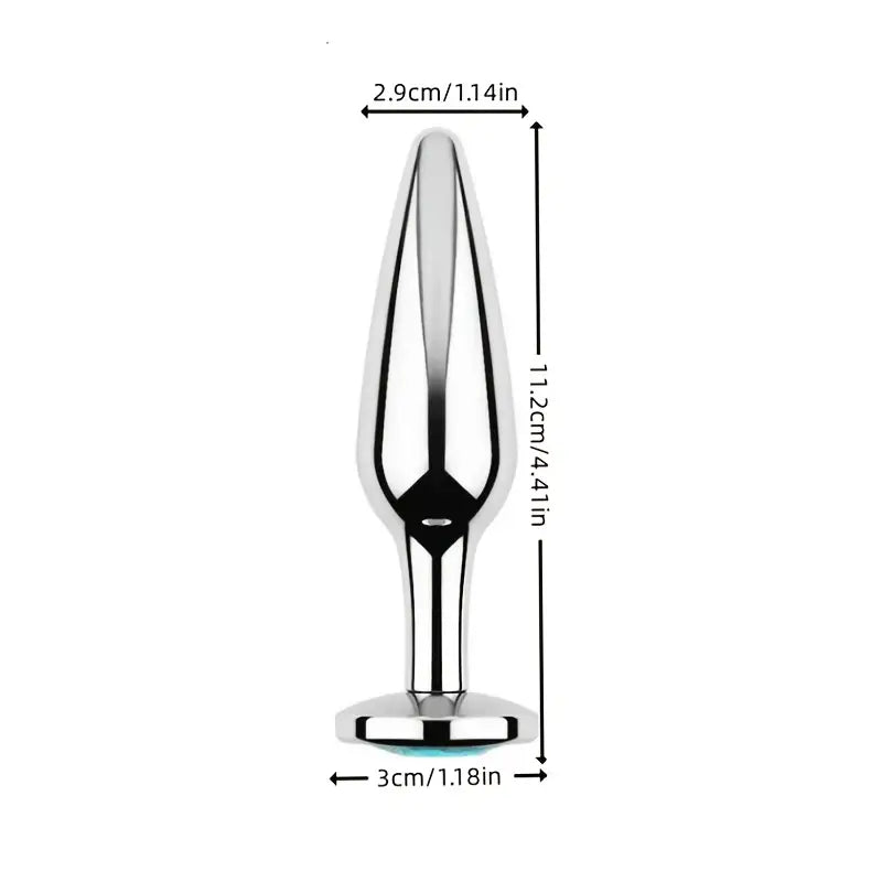 Metal Anal Plug Three Sizes For Anal Expansion Anal Love Sex Toy