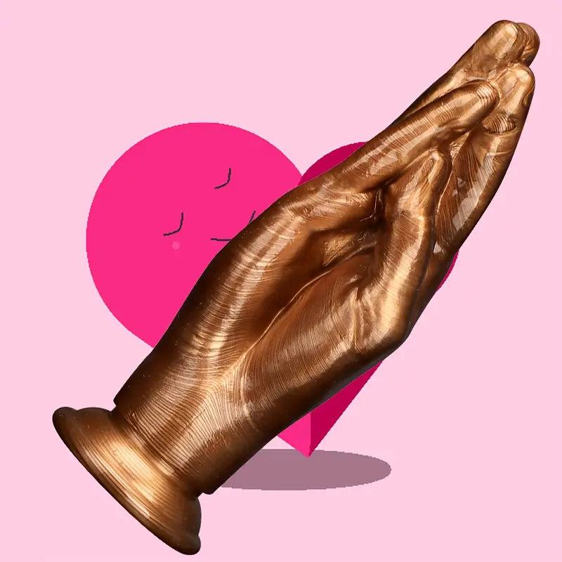 8.46in Anal Plug For Fist Sex Realistic Hand Dildo With Strong Suction Cup