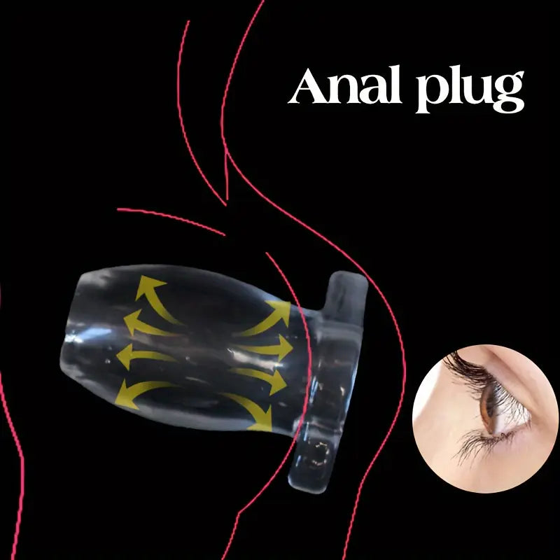 Tunnel Butt Plug Enema Douche Hollow Anal Douche Prostata Massager