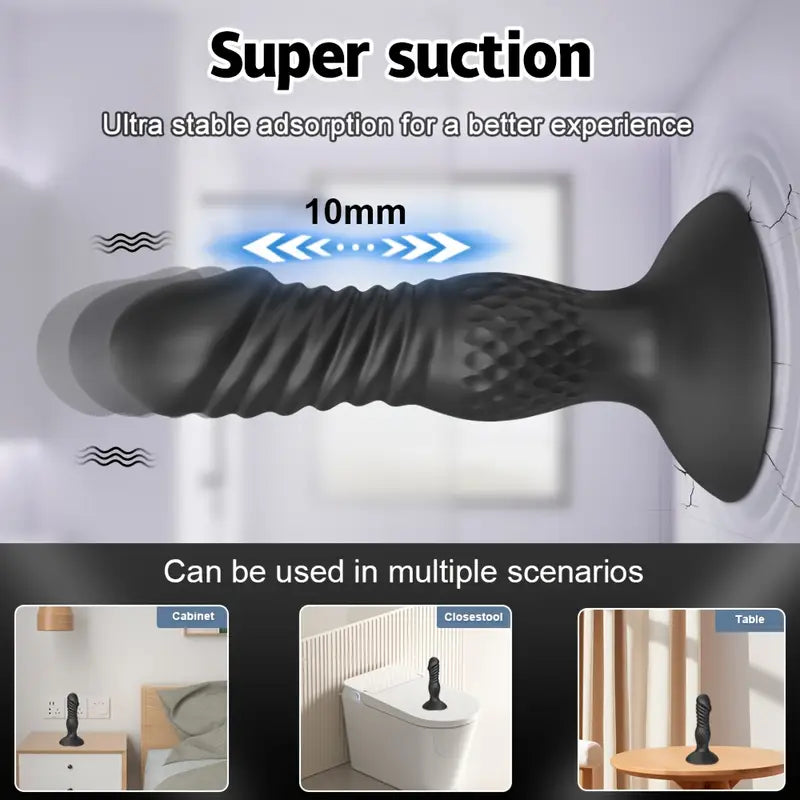 Wireless Extendable Butt Plug Rechargeable App Function Vibrating Anal Plug