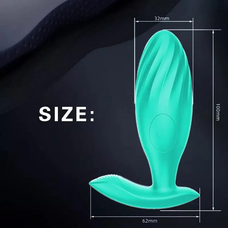 Wearable Bullet Vibrator Vagina Stimulator G Spot Clitoral Anal Butt Plug