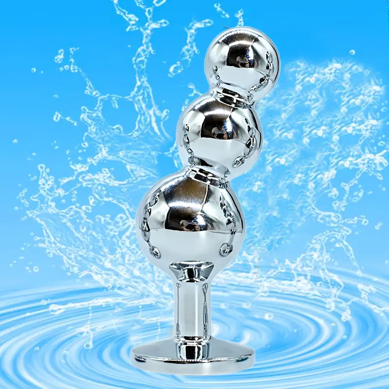 3pcs Set Metal Anal Plugs Sex Toys Iron Tree Blossoms Anal Sex Toy