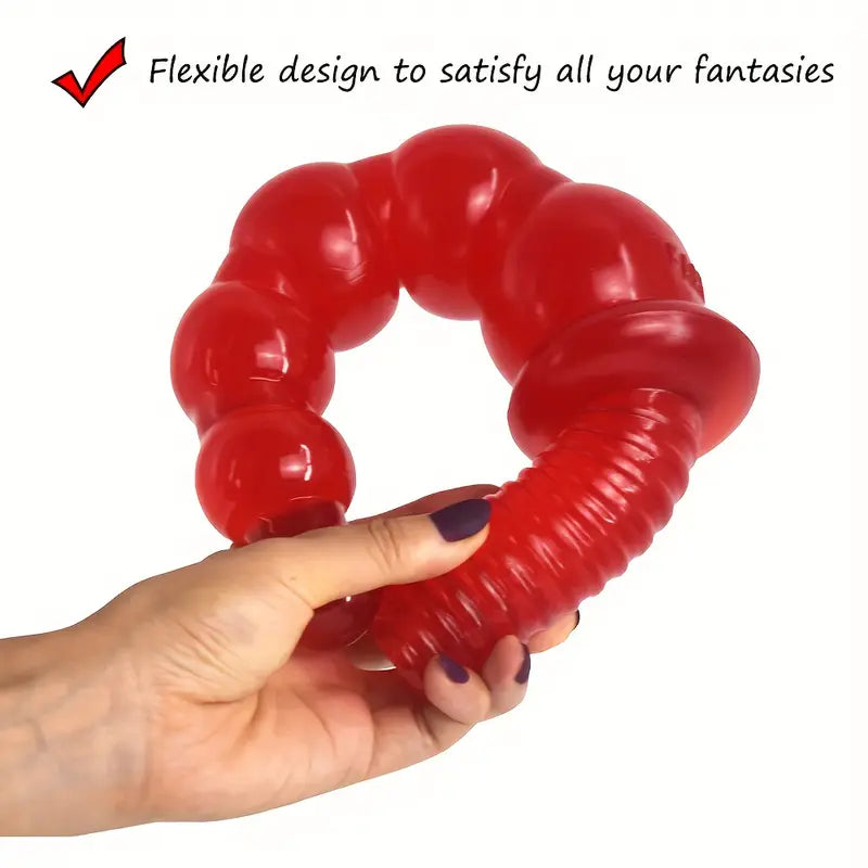 Vaginal G-spot Masturbator Women Fantasy Anal Beads Sex Toy With Handle