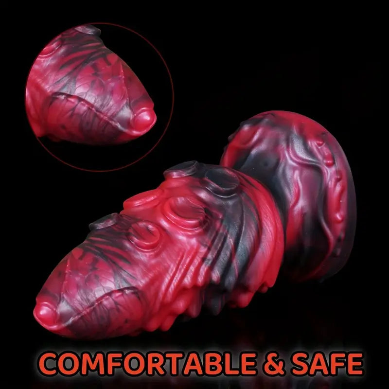 Unisex Soft Silicone Anal Plug With Suction Cup Anus Dilator Massager