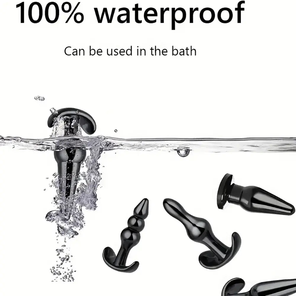 5pcs Anal Plug Set For Different Sensual Anal Sex Toy For Women