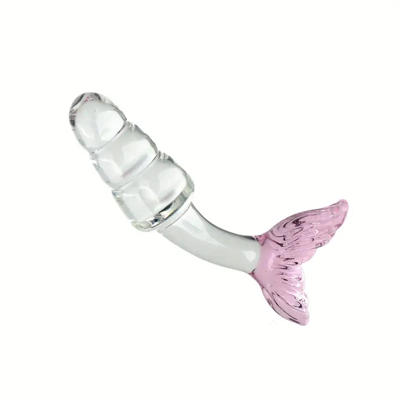 Anal Expander Glass Butt Plug Anal Massager G-Spot Stimulator