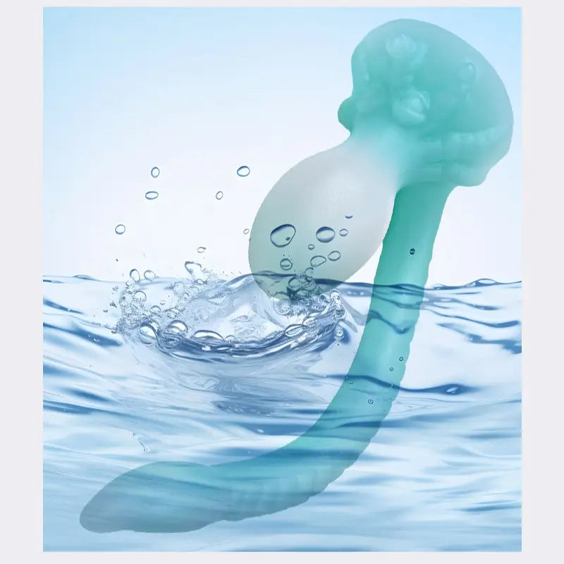 Octopus Anal Plug Extra Long Tentacle Double Head Glowing Sex Toy