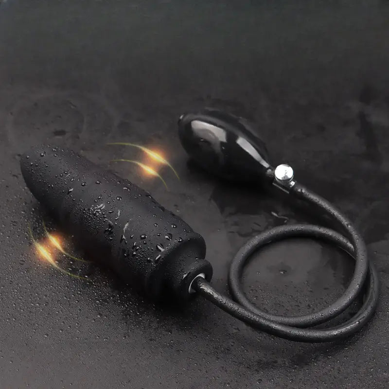 BDSM Inflatable Butt Plug Simulated Penis Inflatable Anal Plug Sex Toy