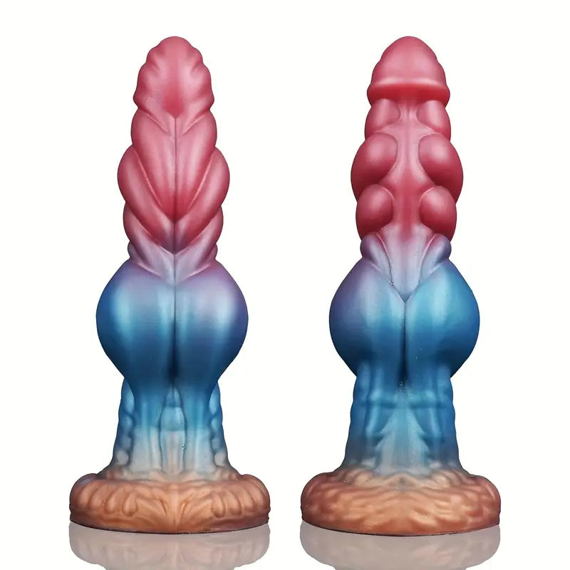 Liquid Silicone Anal Plug Elastic Knot Butt Plug Prostate Massage Trainer