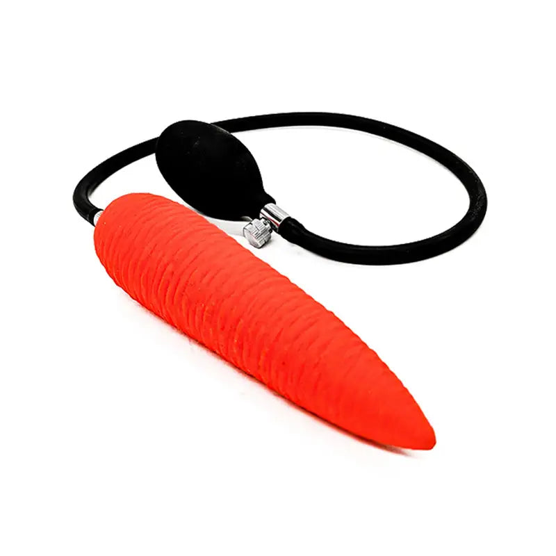 Inflatable Simulated- Carrot Shaped Adult Sex Toy Anal Plug For Anal Sex