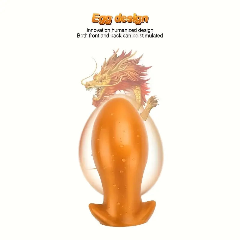 Dragon Egg Silicone Backyard Wear Out Anal Dilator For Women Men