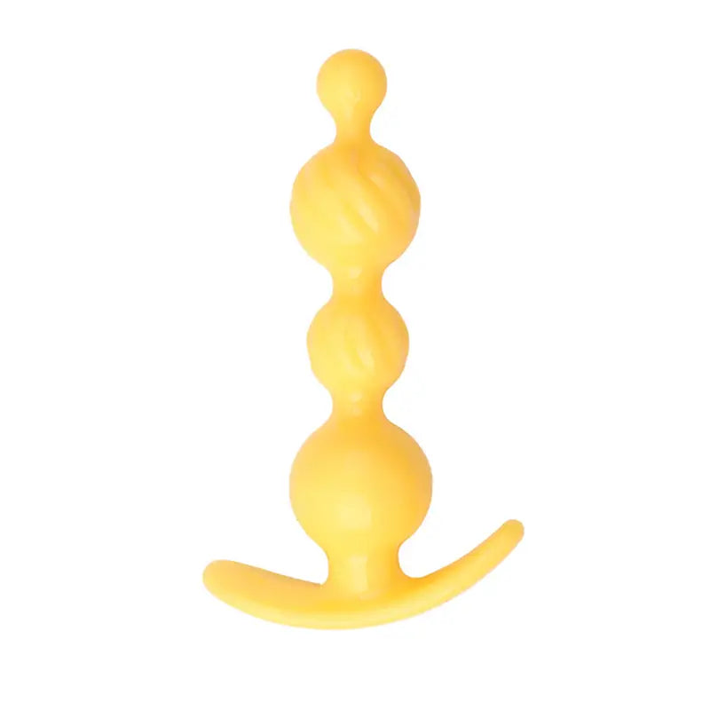 Plastic Butt Plug Anal Trainer G-spot Prostate Stimulators With Pull Handles