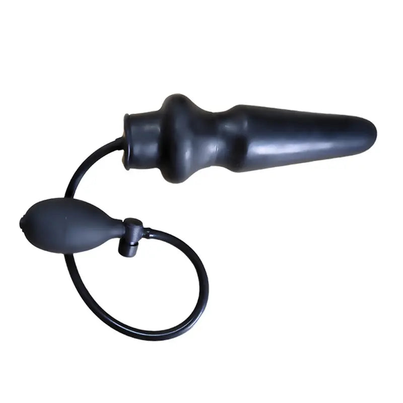 Inflatable Anal Plug Pointed Silicone Butt Plug Adult Dildo Toy For Women
