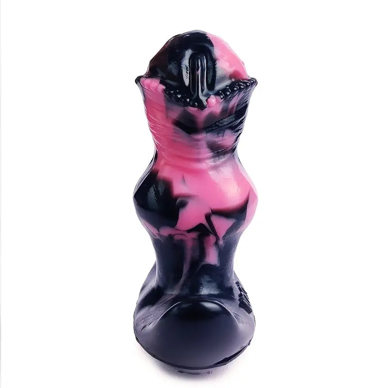 BDSM Horse Feather Silicone Fox Tail Anal Toy Monster Cosplay Butt Plug