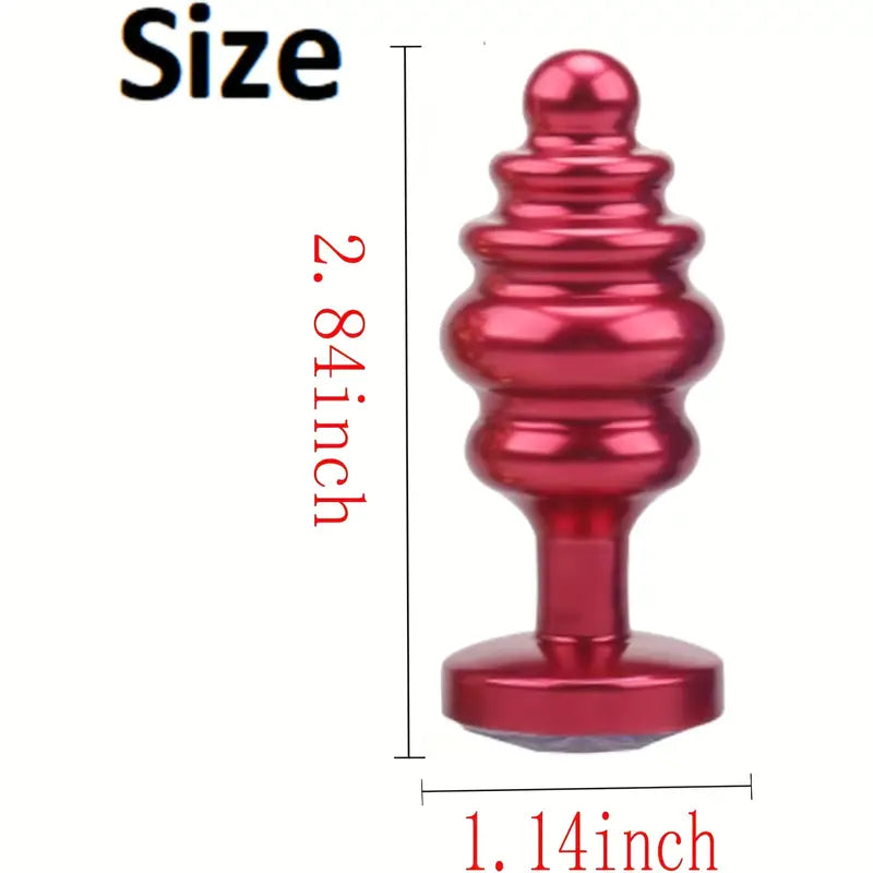 Luxury Jewelry Design Fetish Stainless Steel Anal Butt Plug Adult Sex Toy